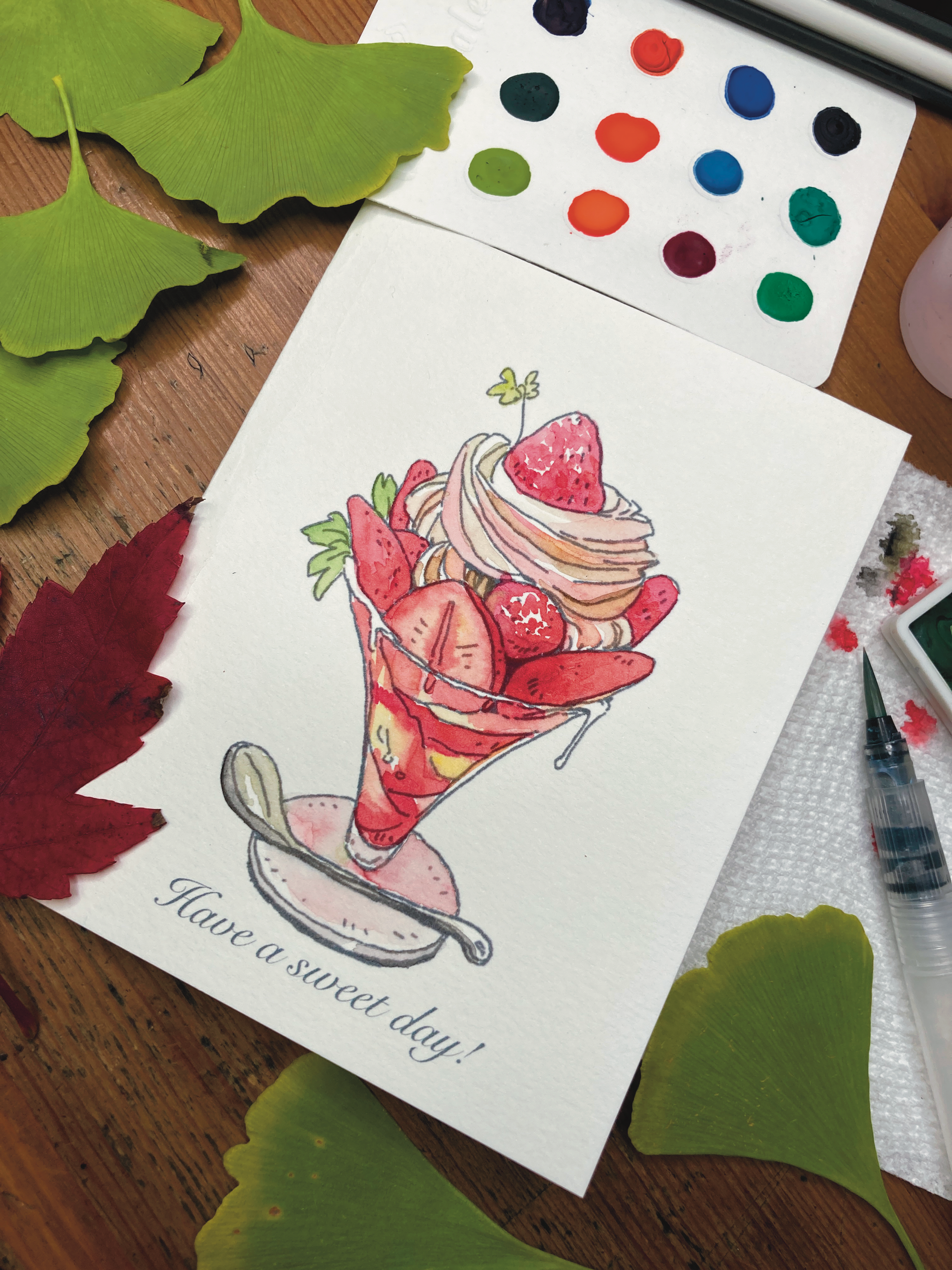 Sweet Sentiment DIY Color-in Card