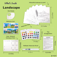 Landscape WaterColor Set