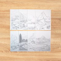 Landscape WaterColor Set