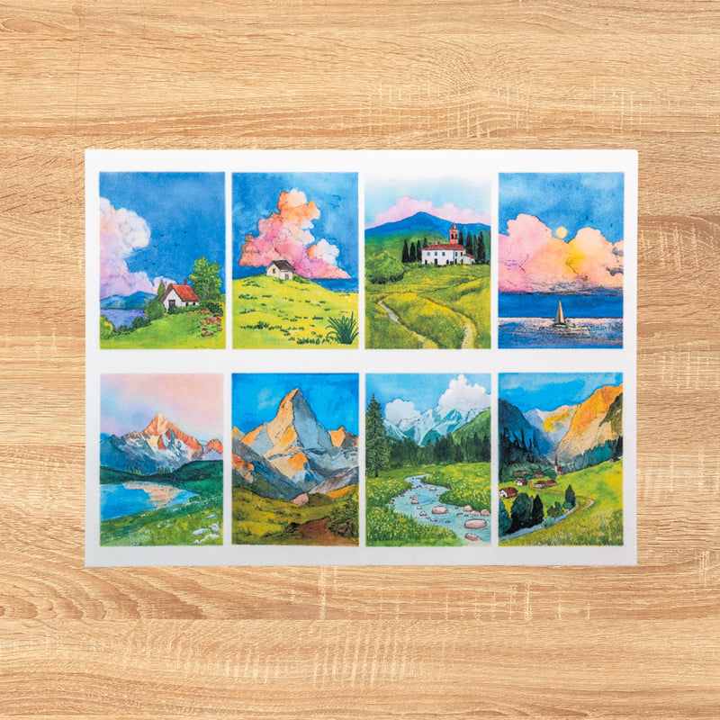 Landscape WaterColor Set