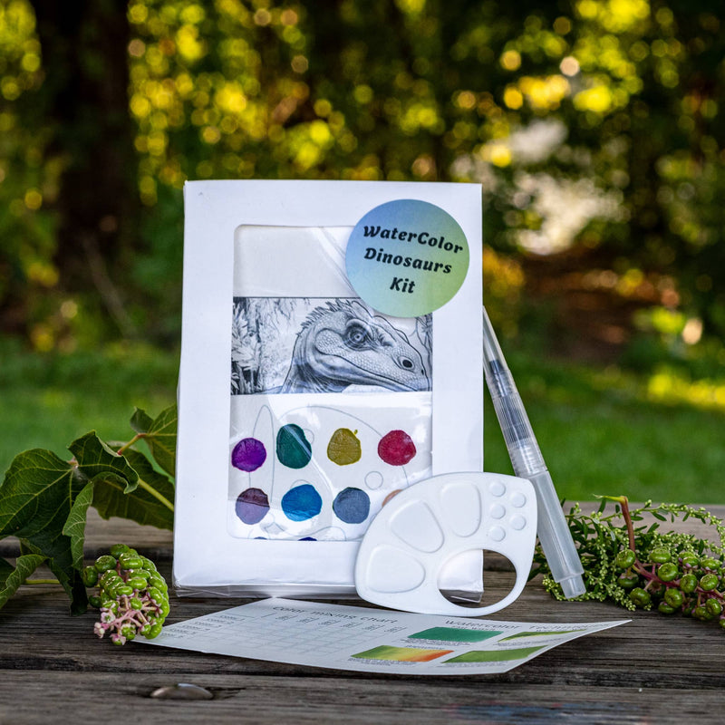 Dinosaurs WaterColor Set