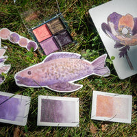 Lilac Shimmer Watercolors Set