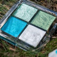 Mint Mirage Watercolor Shimmer Paint Set