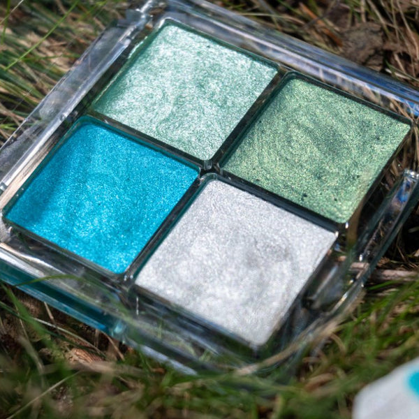 Mint Mirage Watercolor Shimmer Paints