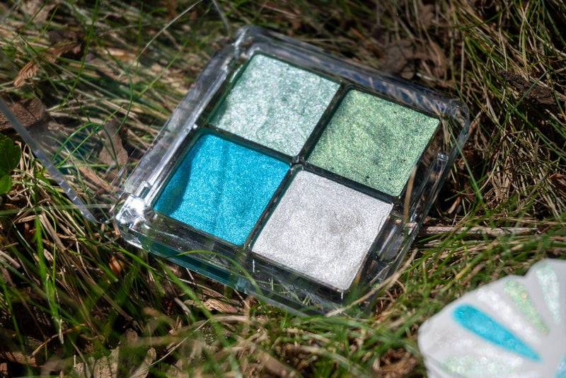 Mint Mirage Watercolor Shimmer Paints