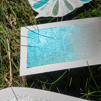 Mint Mirage Watercolor Shimmer Paint Set