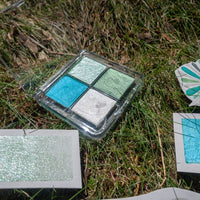 Mint Mirage Watercolor Shimmer Paints