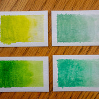 Peppermint Mambo ~ Watercolors Paints set