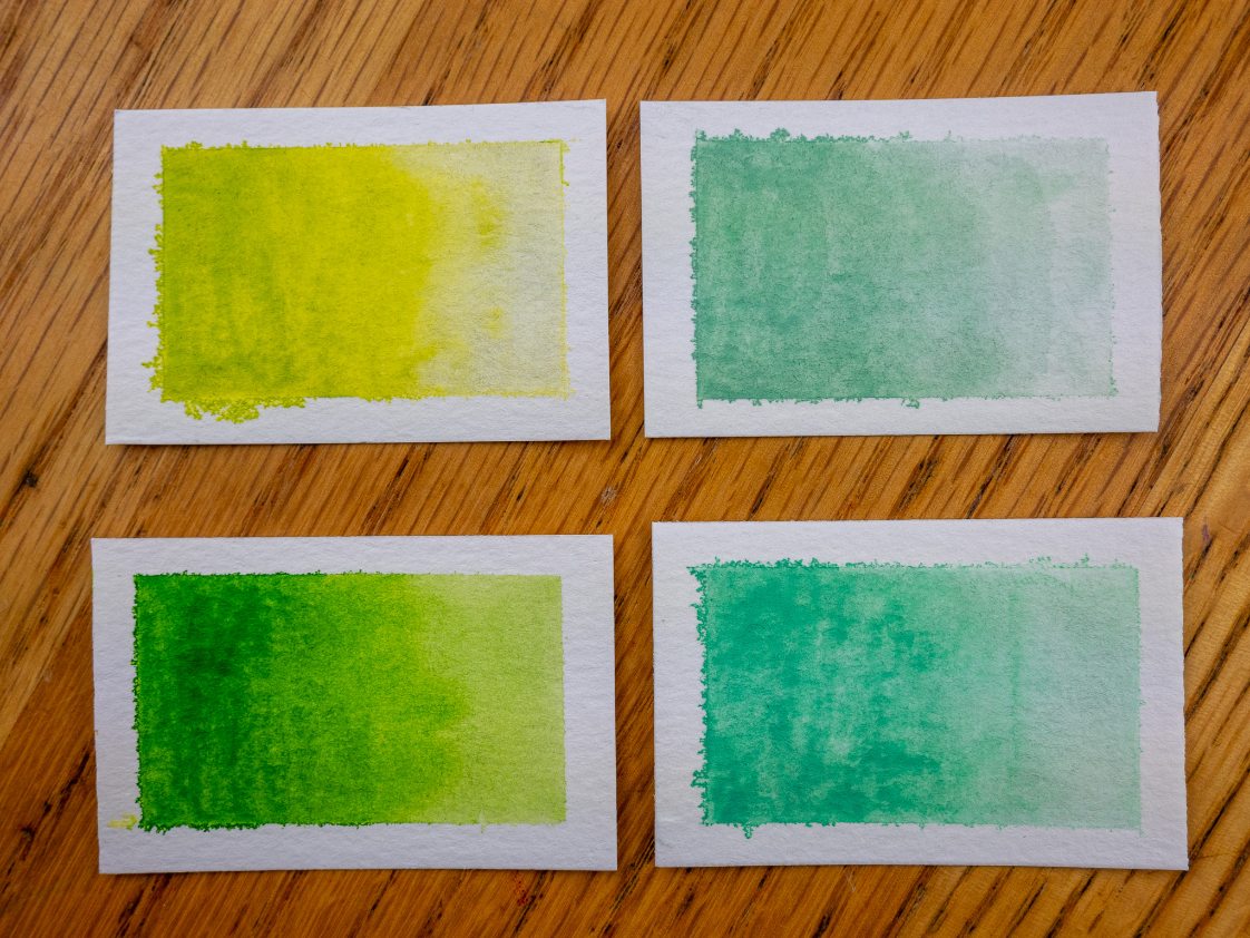 Peppermint Mambo ~ Watercolors Paints set