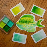 Peppermint Mambo ~ Watercolors Paints set