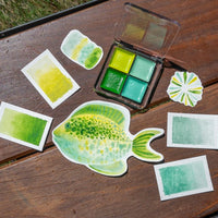 Peppermint Mambo ~ Watercolors Paints set