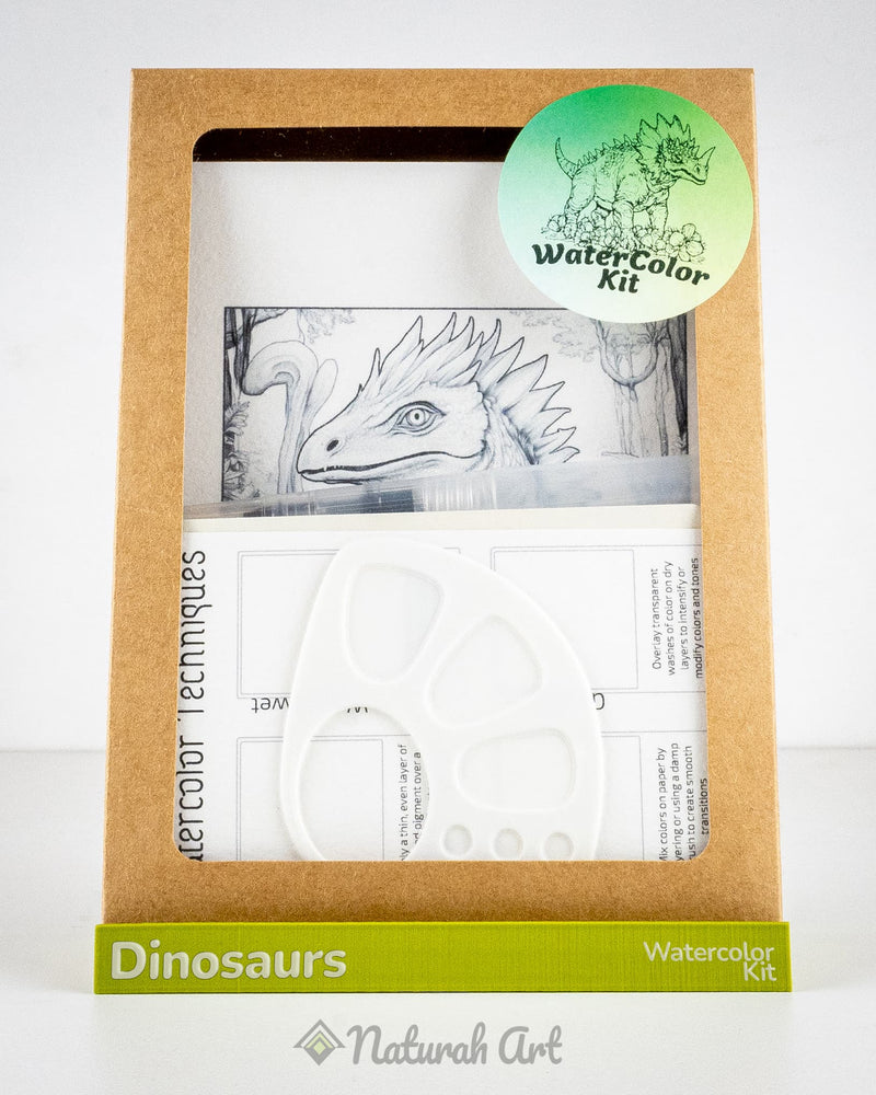 Dinosaurs WaterColor Kit