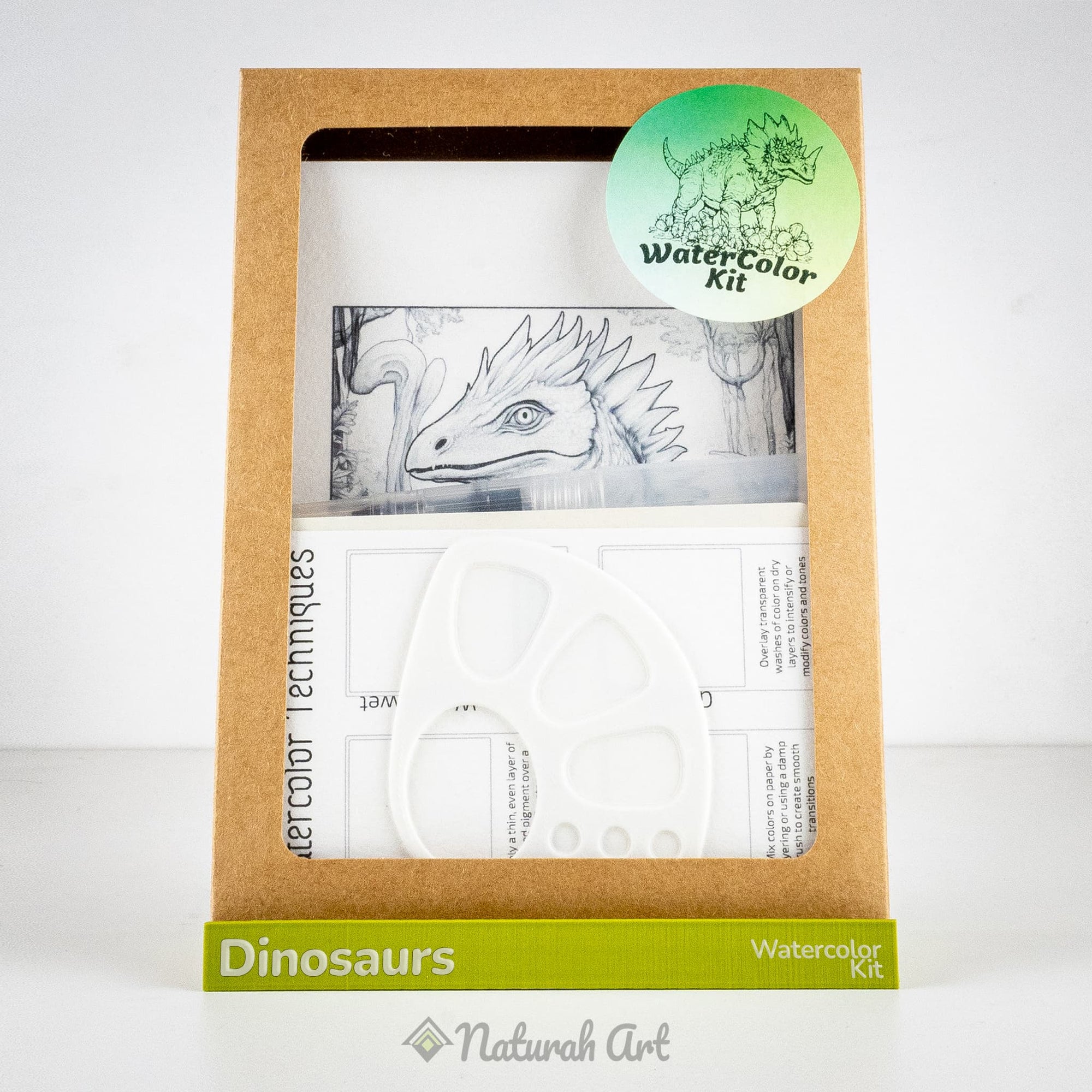 Dinosaurs WaterColor Kit