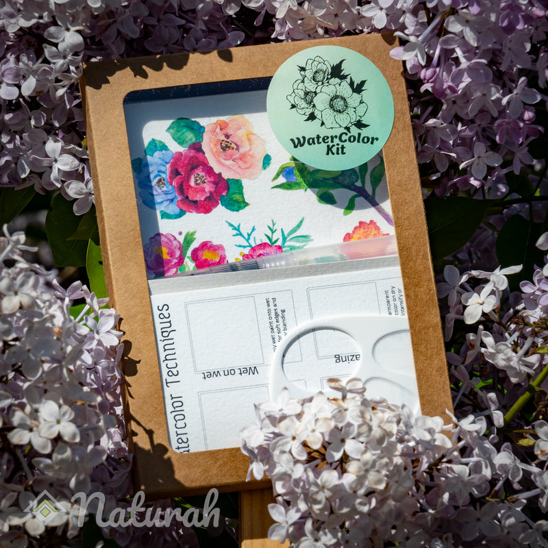 Flowers WaterColor Set