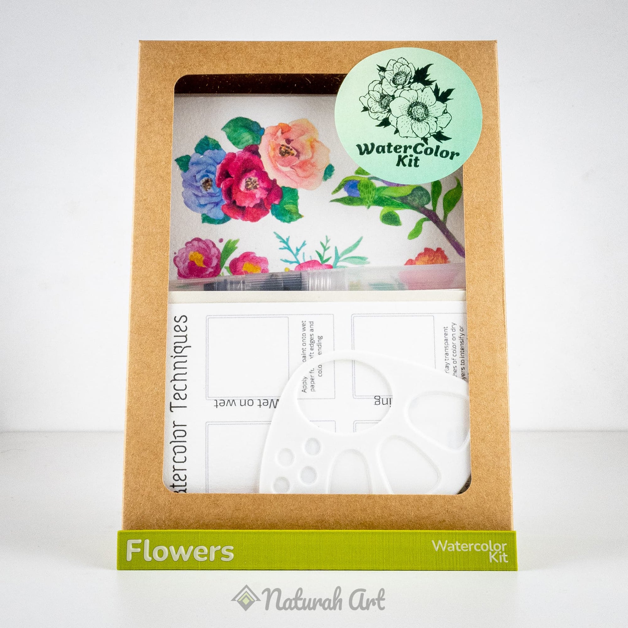 Flowers WaterColor Kit