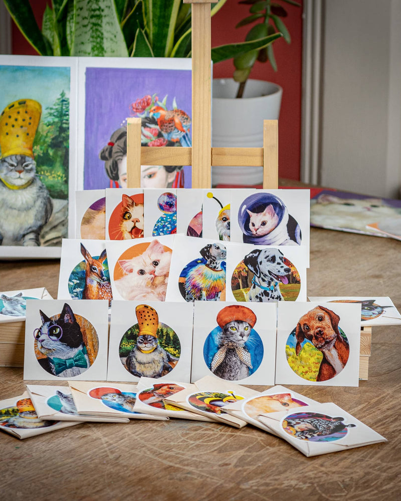 Temporary Tattoos ~ Set of 14 Animal Tattoos