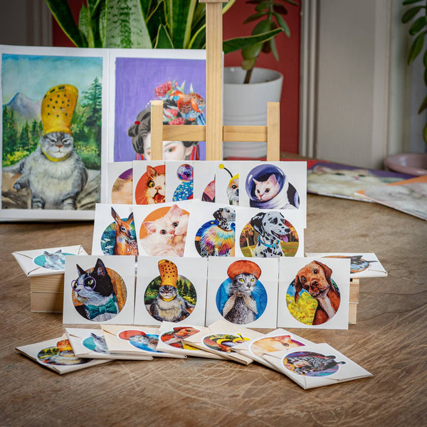 Animals Temporary Tattoos (14 Set)