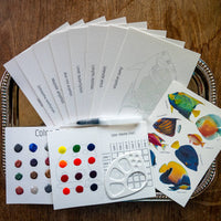 Tropical-Fish WaterColor Kit