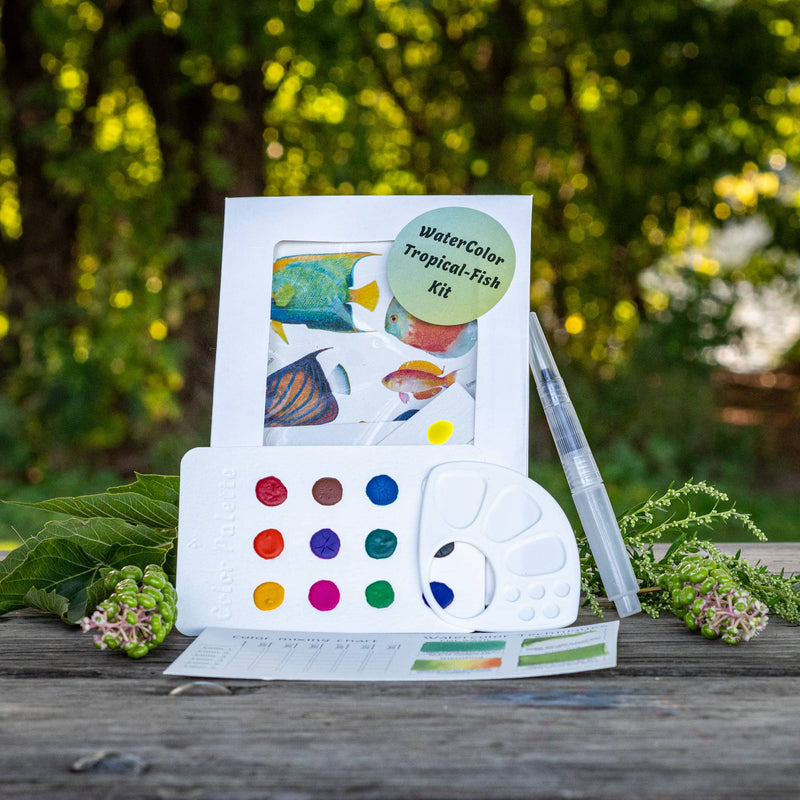 Tropical-Fish WaterColor Set