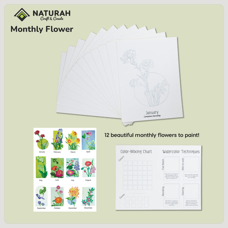 Watercolor Card Refills