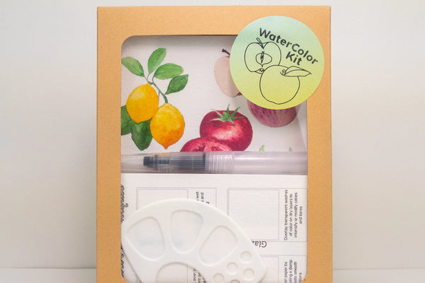 Fruits & Veggies Watercolor Set
