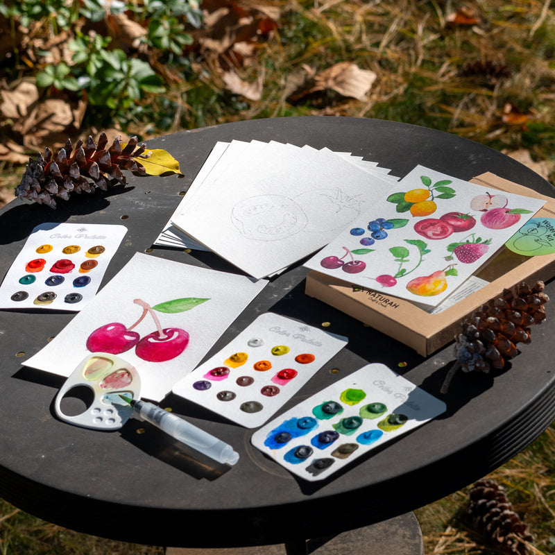 Fruits & Veggies Watercolor Set