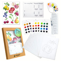 Fruits & Veggies Watercolor Set