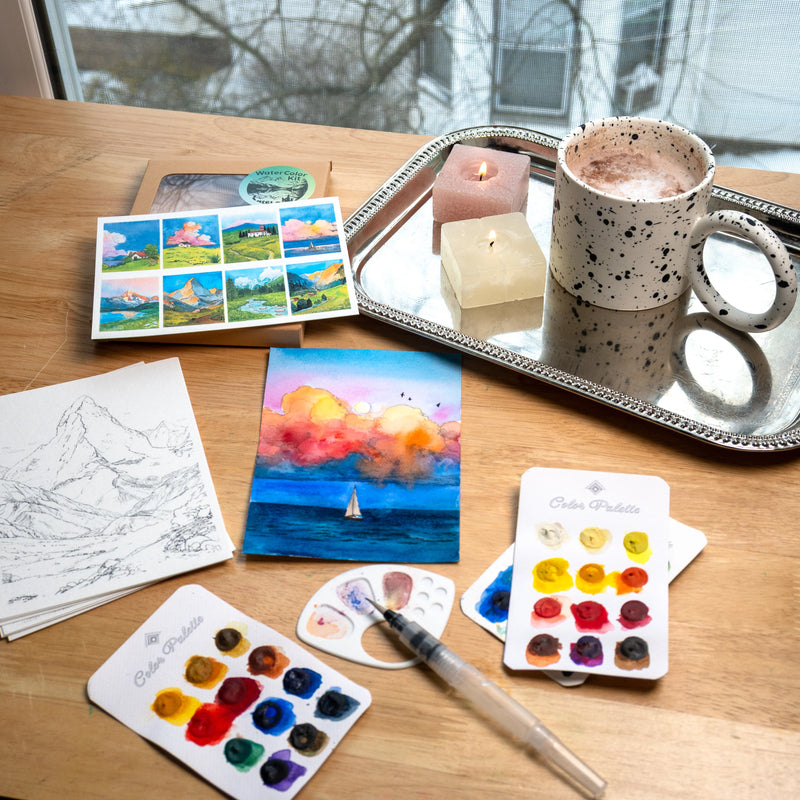 Landscape WaterColor Set