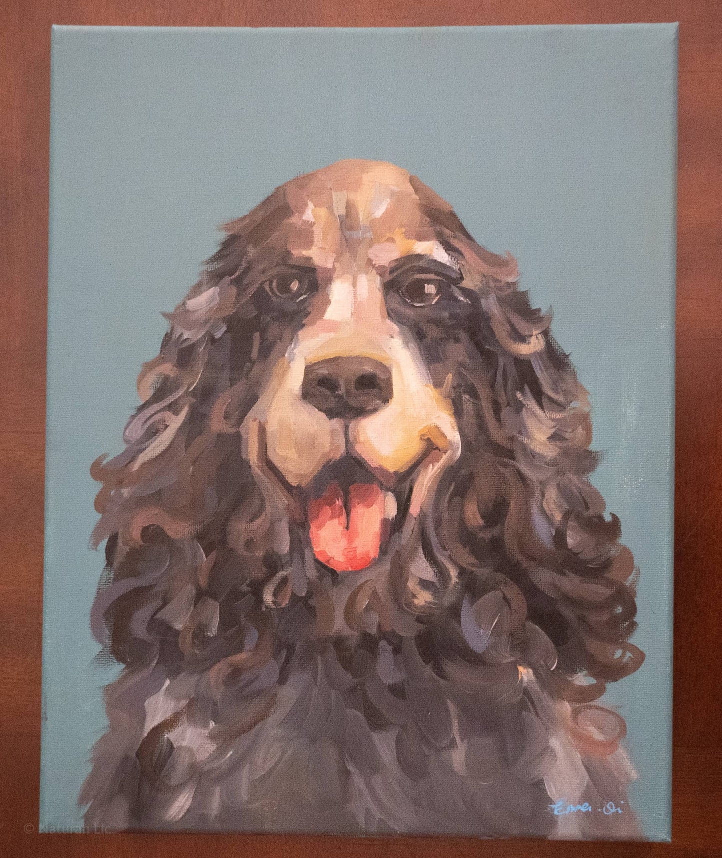 Custom Pet Portrait ~ 10.5 x 14"