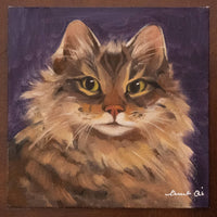 Custom Pet Portrait ~ 8x8"