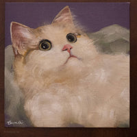 Custom Pet Portrait ~ 6x6"