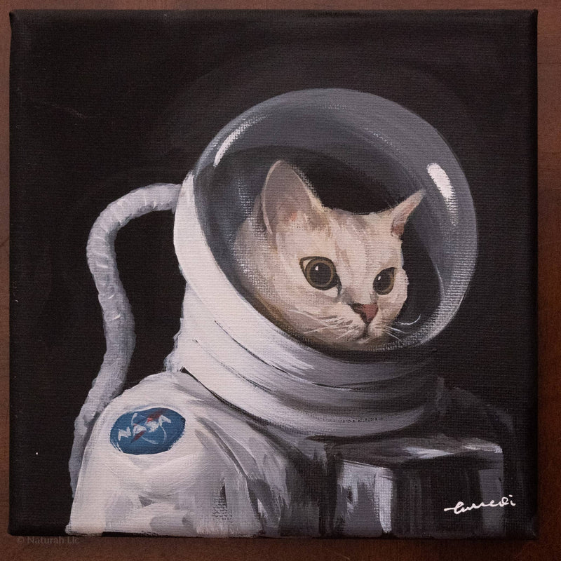 Custom Pet Portrait ~ 6x6"