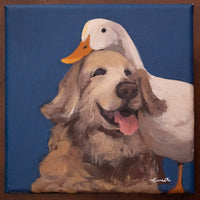 Custom Pet Portrait ~ 10.5 x 14"